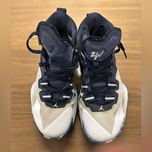 Jordan Zion 1 TB Mens Midnight Navy White size 7 preowned